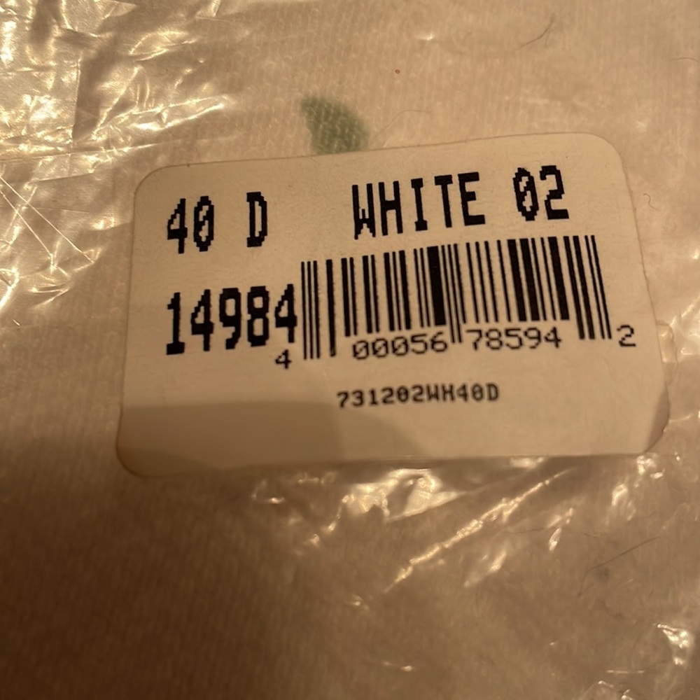 NEW - Just My Size Gel Cushion Straps Underwire Bra. Plus size 40D. - Picture 6 of 6